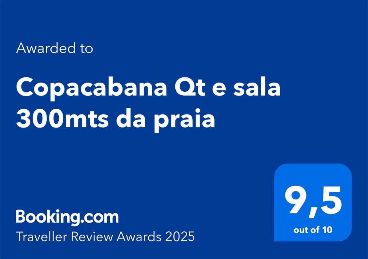 Copacabana Qt E Sala 300Mts Da Praia Rio de Janeiro Exterior photo